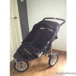 Out and about double buggy 