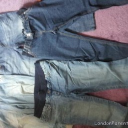 4 pairs Maternity jeans sizes 18-20 