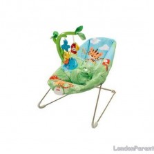 FISHER PRICE BOUNCER & PLAY GYM 