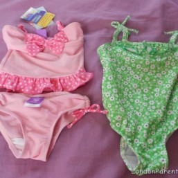 Two new gorgeous swimsuits for girls - 1 for 6-12 mths and 1 12 mths+ 