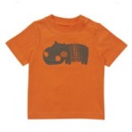 Mothercare Orange Hippo T-Shirt