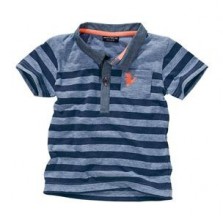 Blue Stripe Poloshirt 